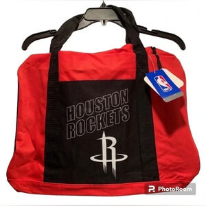 NBA Houston Rockets Tote Duffle Bag New